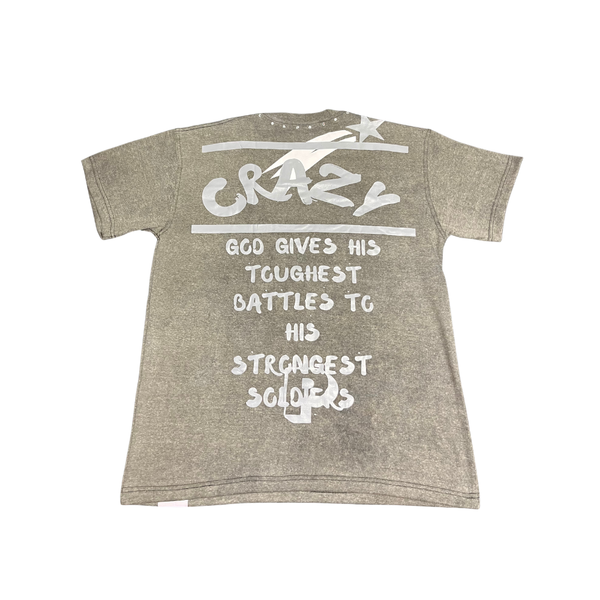 Crazy Grey Tee