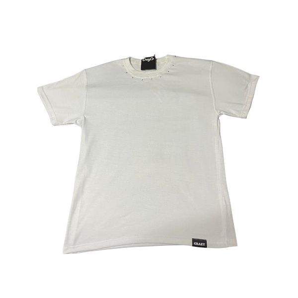 Crazy White Tee